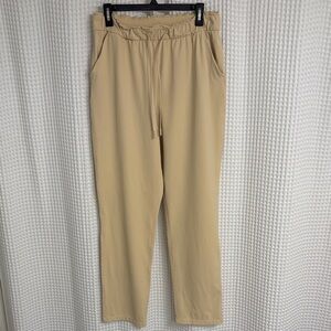 Lululemon Stretch High Rise Pants ~ Size 10 ~ Prosecco ~ EUC